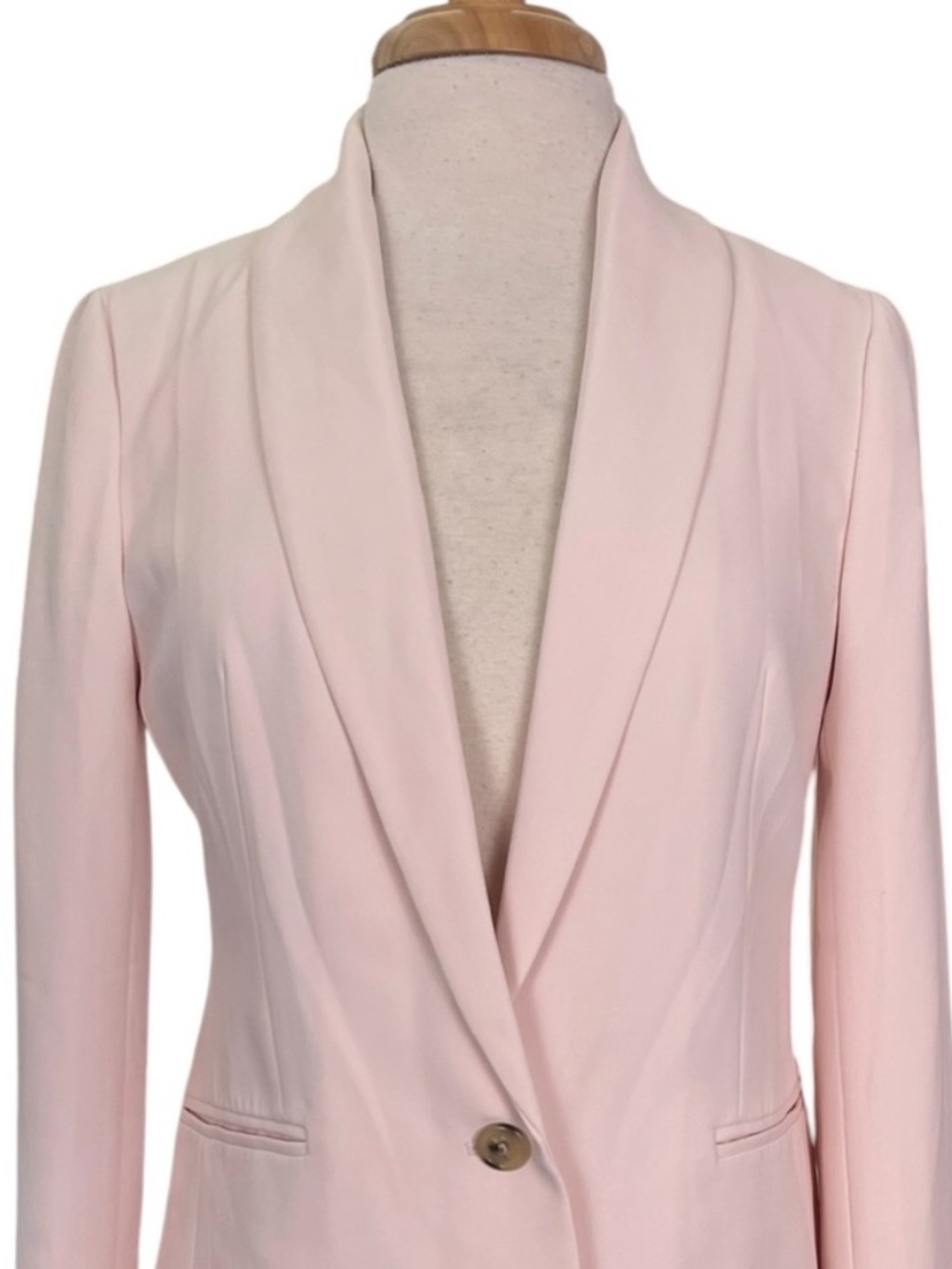 J Crew Pale Pink Blazer Size 6 Preppy Business Summer Classic New With Tags - Picture 2 of 8